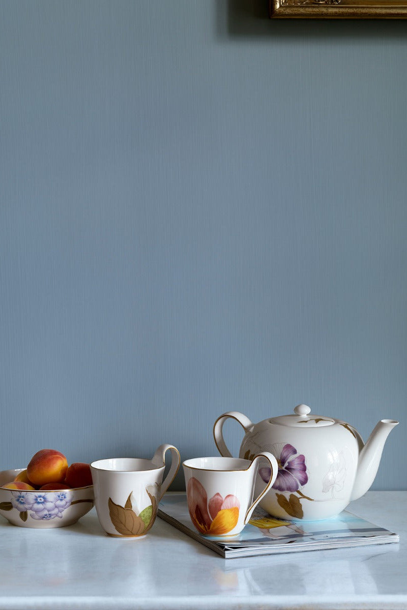 Royal Copenhagen Flora højhankskop og underkop, Magnolia - 27 cl. - Bahne